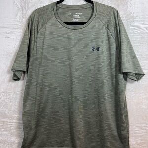 Men’s Under Armour Green Short Sleeve Tee with Crew Neck XXL